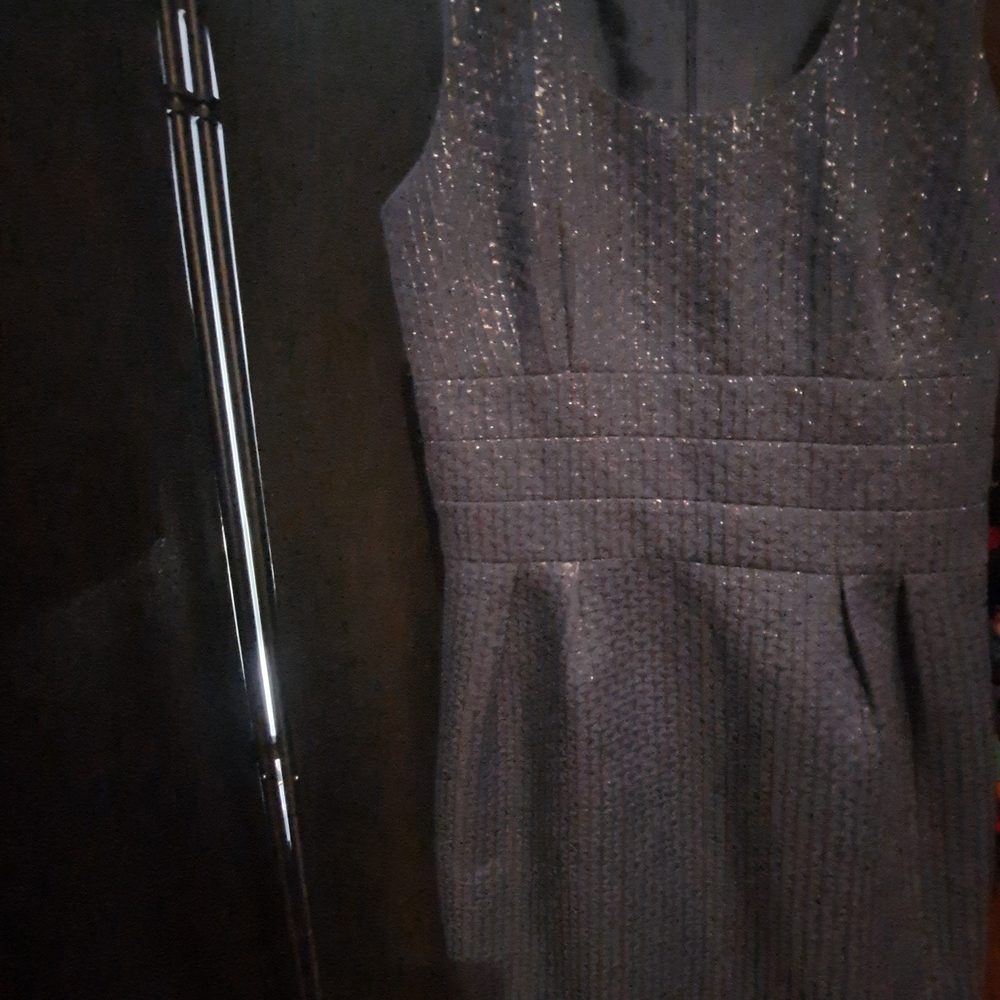 Banana Republic Sparkling Blue Midi Dress - Picture 4 of 5